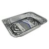 Home Plus Durable Foil 11-7/8 in. W X 16-5/8 in. L All Purpose Pan Silver 1 pc D84010
